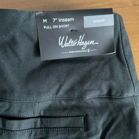 Walter Hagen Black Athletic Shorts Tailored Fit - Picture 3 of 5